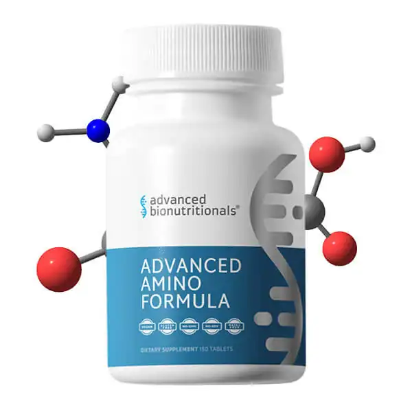Advanced Amino Formula supplement bottle
