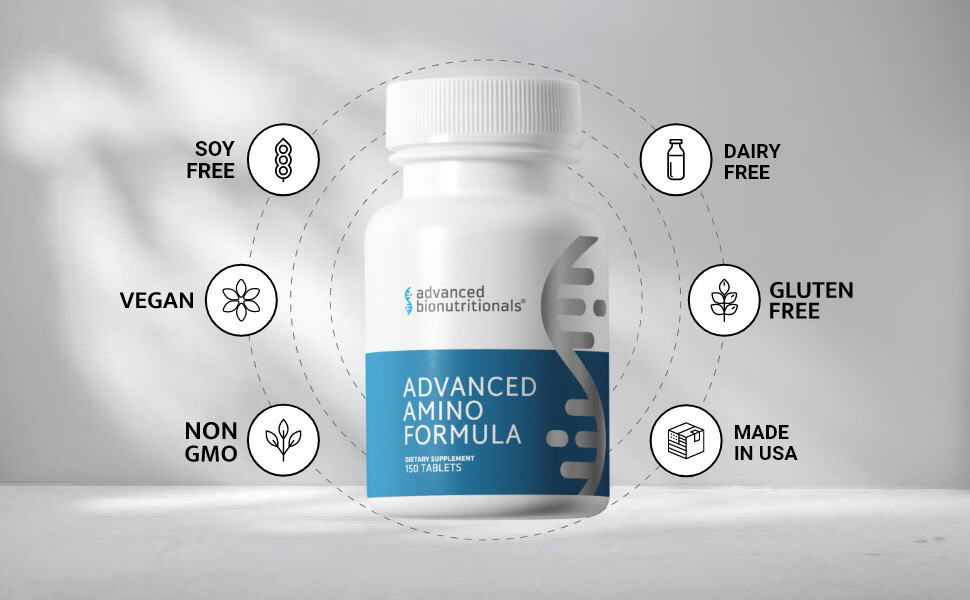Advanced Amino Formula bottle
